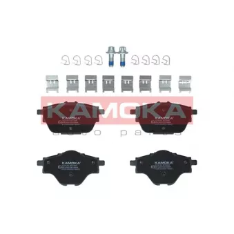 Jeu de 4 plaquettes de frein arrière KAMOKA JQ101391