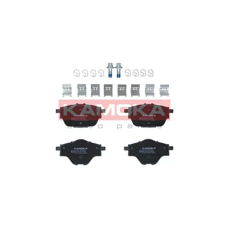 Jeu de 4 plaquettes de frein arrière KAMOKA JQ101391