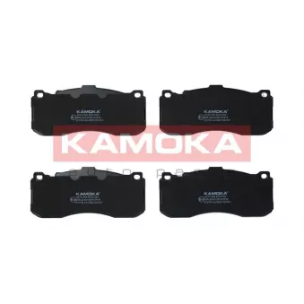 Jeu de 4 plaquettes de frein avant KAMOKA JQ101395