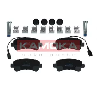 Jeu de 4 plaquettes de frein arrière KAMOKA JQ101405