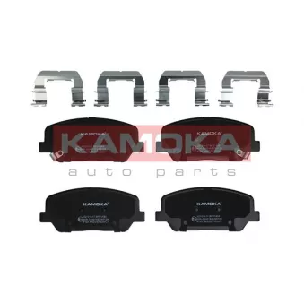 Jeu de 4 plaquettes de frein avant KAMOKA JQ101417