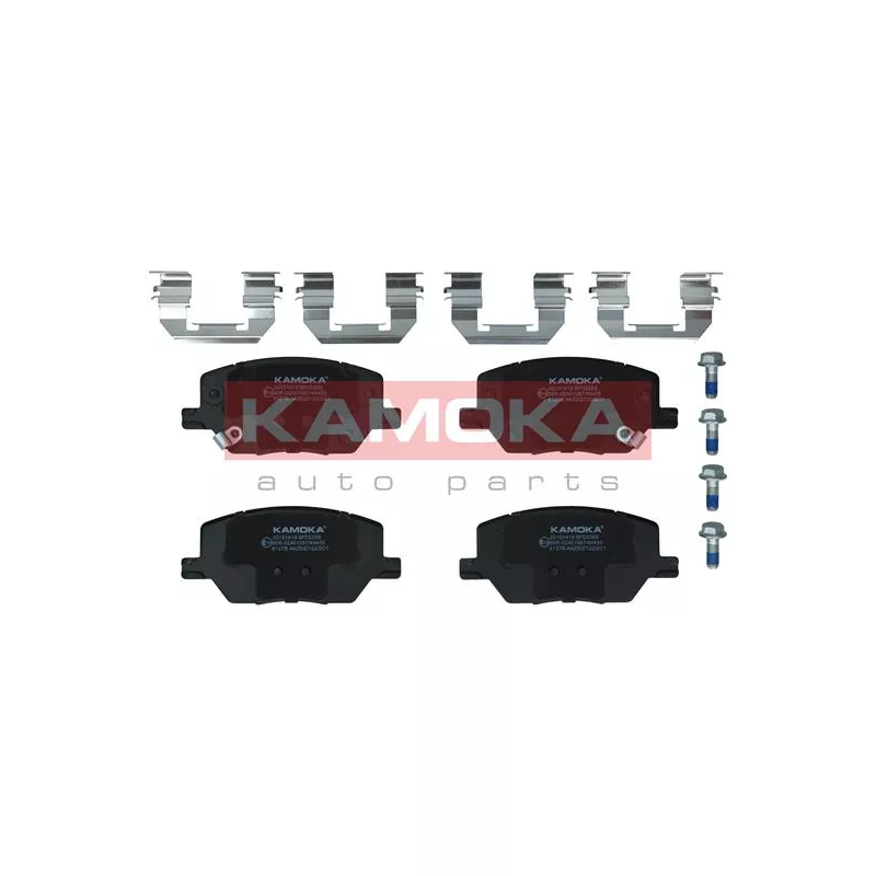 Jeu de 4 plaquettes de frein avant KAMOKA JQ101419