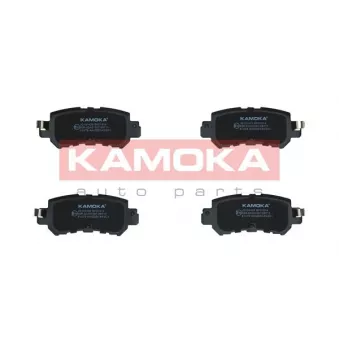 Jeu de 4 plaquettes de frein arrière KAMOKA JQ101420