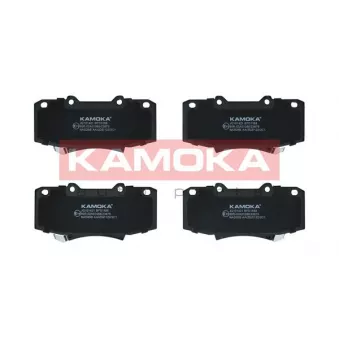 Jeu de 4 plaquettes de frein avant KAMOKA JQ101421