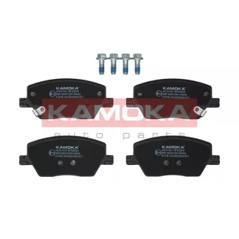Jeu de 4 plaquettes de frein avant KAMOKA JQ101427