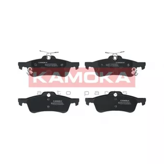 Jeu de 4 plaquettes de frein arrière KAMOKA JQ101436