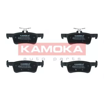 Jeu de 4 plaquettes de frein arrière KAMOKA JQ101437