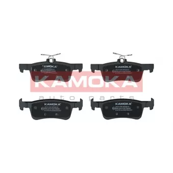 Jeu de 4 plaquettes de frein arrière KAMOKA JQ101439