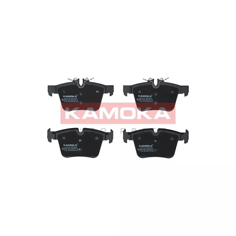 Jeu de 4 plaquettes de frein arrière KAMOKA JQ101441
