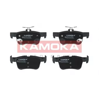 Jeu de 4 plaquettes de frein arrière KAMOKA JQ101451