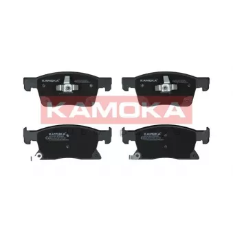 Jeu de 4 plaquettes de frein avant KAMOKA JQ101453