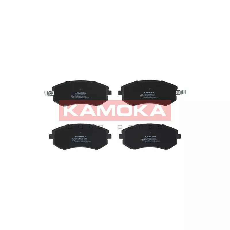 Jeu de 4 plaquettes de frein avant KAMOKA JQ101460