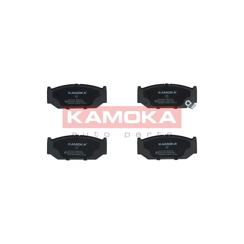 Jeu de 4 plaquettes de frein avant KAMOKA JQ101461