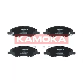 Jeu de 4 plaquettes de frein avant KAMOKA JQ101462