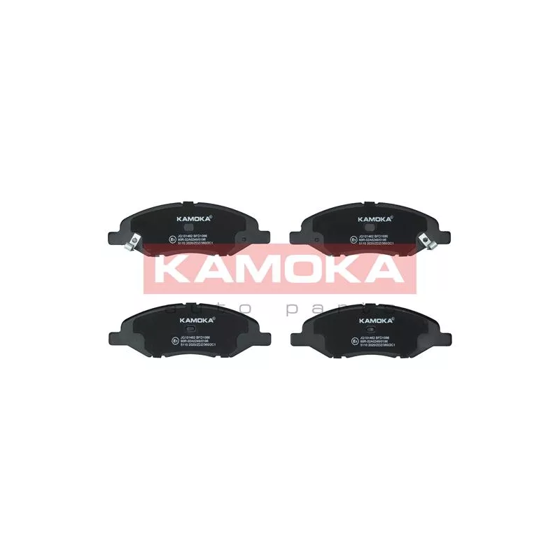 Jeu de 4 plaquettes de frein avant KAMOKA JQ101462
