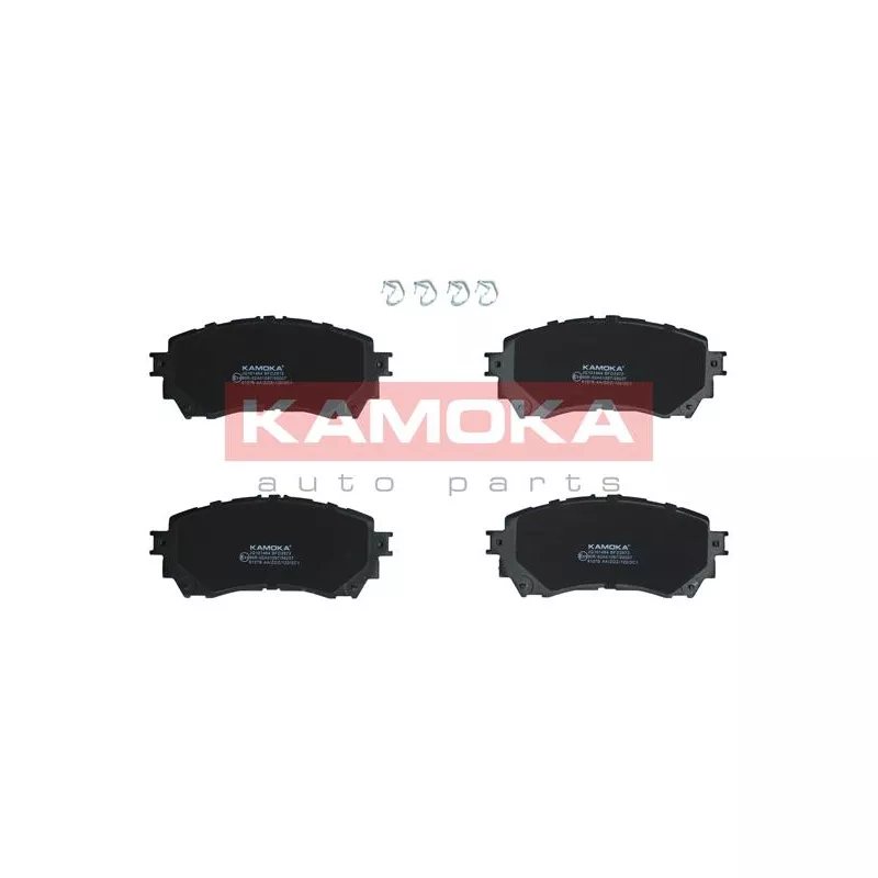 Jeu de 4 plaquettes de frein avant KAMOKA JQ101464