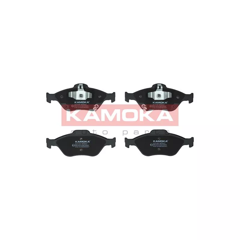 Jeu de 4 plaquettes de frein avant KAMOKA JQ101467