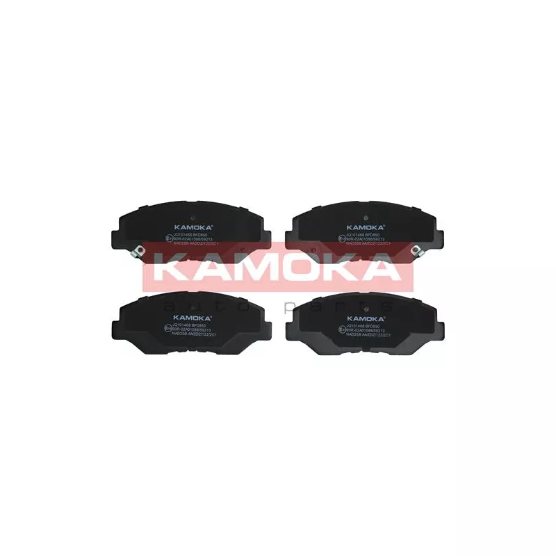 Jeu de 4 plaquettes de frein avant KAMOKA JQ101468