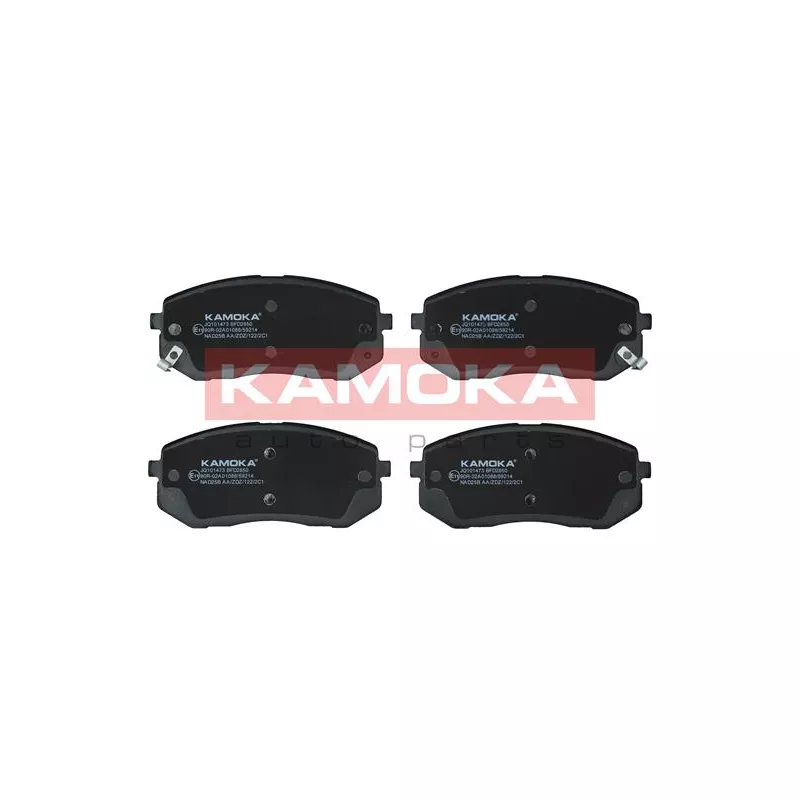 Jeu de 4 plaquettes de frein avant KAMOKA JQ101473