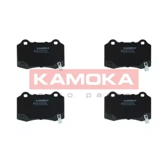 Jeu de 4 plaquettes de frein arrière KAMOKA JQ101475