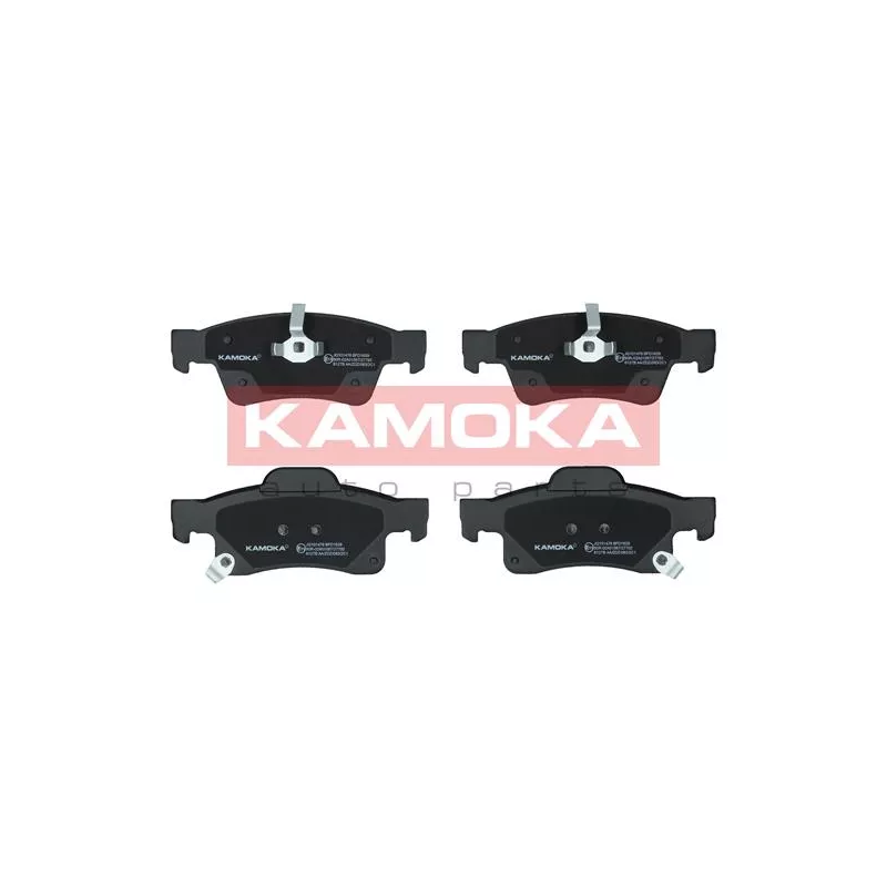 Jeu de 4 plaquettes de frein arrière KAMOKA JQ101476