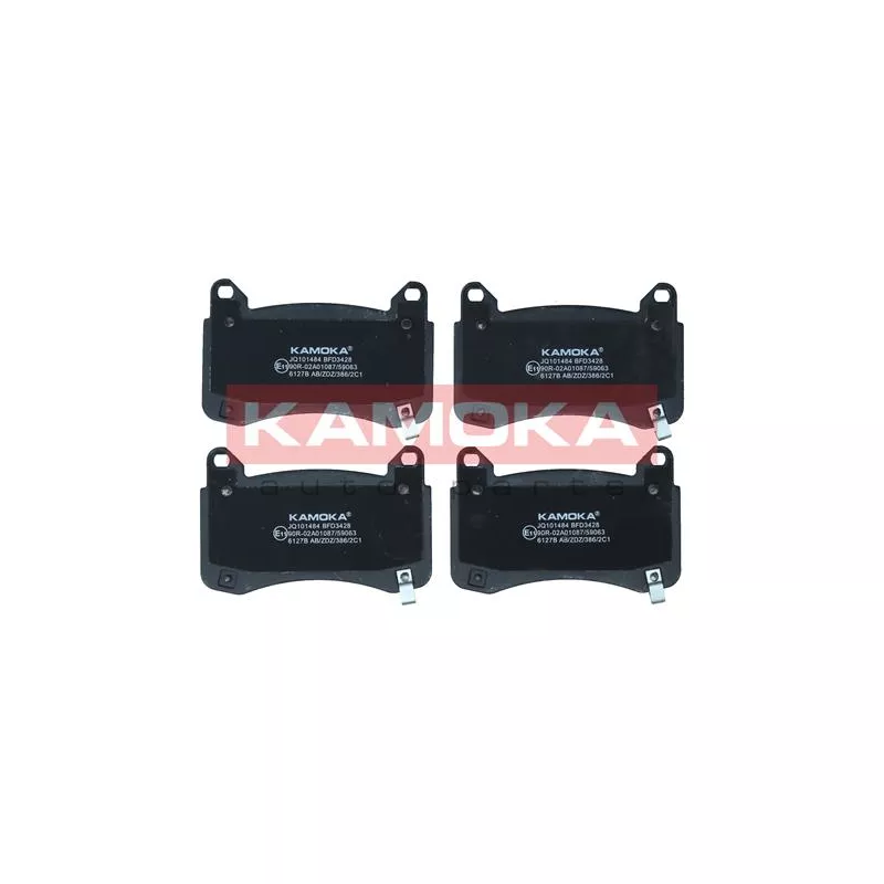 Jeu de 4 plaquettes de frein avant KAMOKA JQ101484