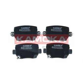 Jeu de 4 plaquettes de frein arrière KAMOKA JQ101494