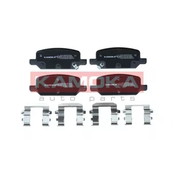Jeu de 4 plaquettes de frein arrière KAMOKA JQ101495