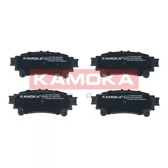 Jeu de 4 plaquettes de frein arrière KAMOKA JQ101498
