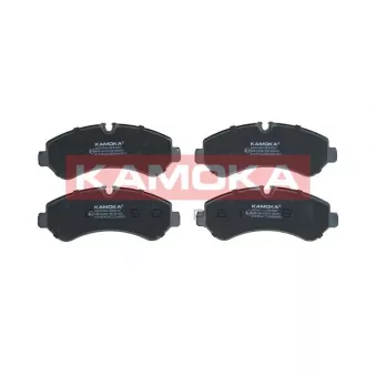 Jeu de 4 plaquettes de frein arrière KAMOKA JQ101504