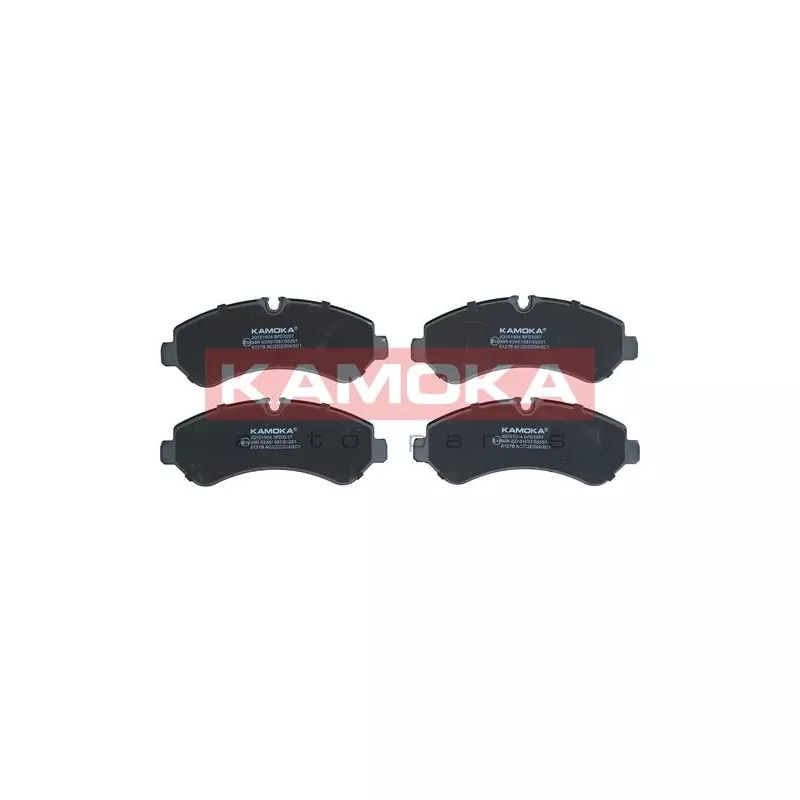 Jeu de 4 plaquettes de frein arrière KAMOKA JQ101504