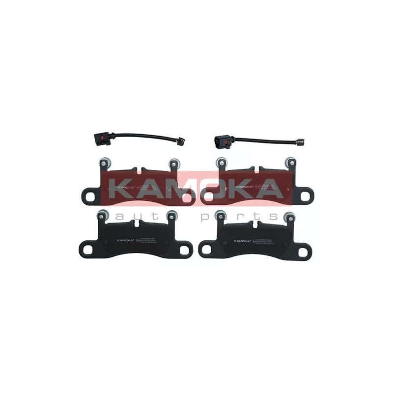 Jeu de 4 plaquettes de frein arrière KAMOKA JQ101505