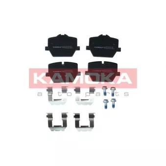 Jeu de 4 plaquettes de frein arrière KAMOKA JQ101507