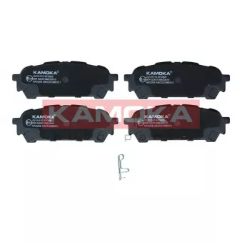 Jeu de 4 plaquettes de frein arrière KAMOKA JQ101510