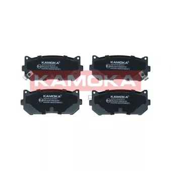 Jeu de 4 plaquettes de frein arrière KAMOKA JQ101516
