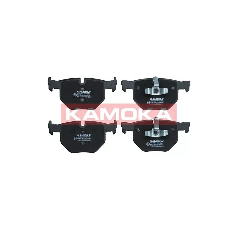 Jeu de 4 plaquettes de frein arrière KAMOKA JQ101517