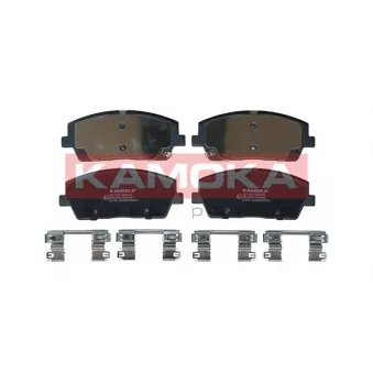 Jeu de 4 plaquettes de frein avant KAMOKA JQ101657