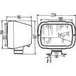 Projecteur principal HELLA 1AE 004 234-001 - Visuel 3