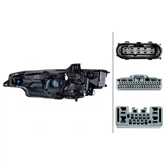 Projecteur principal HELLA 1EX 013 508-921
