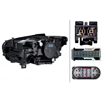 Projecteur principal HELLA 1EX 015 558-321