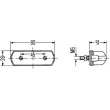 Feu éclaireur de plaque HELLA 2KA 001 389-101 - Visuel 3