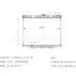 Radiateur, refroidissement du moteur THERMOTEC D71014TT - Visuel 2