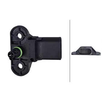 Capteur, pression de suralimentation HELLA 6PP 358 152-471