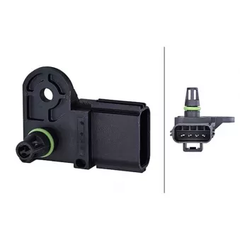 Capteur, pression de suralimentation HELLA 6PP 358 152-531