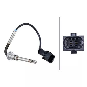 Capteur, température des gaz HELLA