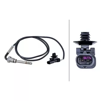 Capteur, température des gaz HELLA