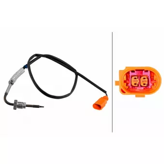 Capteur, température des gaz HELLA