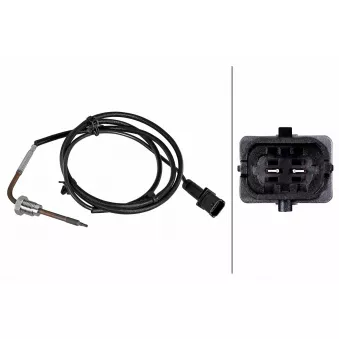Capteur, température des gaz HELLA