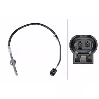 Capteur, température des gaz HELLA