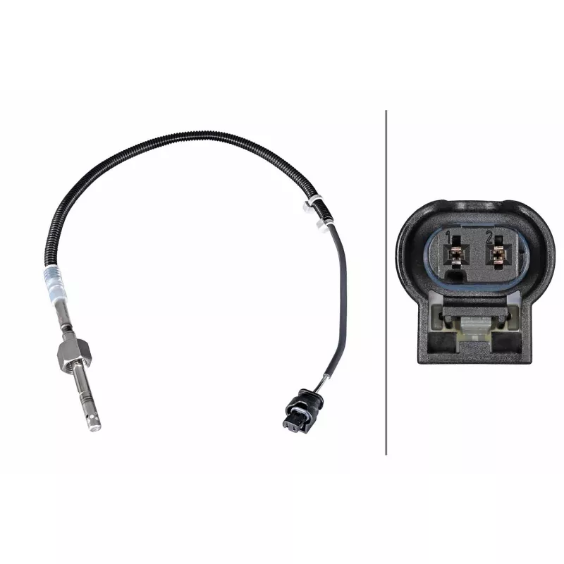 Capteur, température des gaz HELLA 6PT 358 226-091